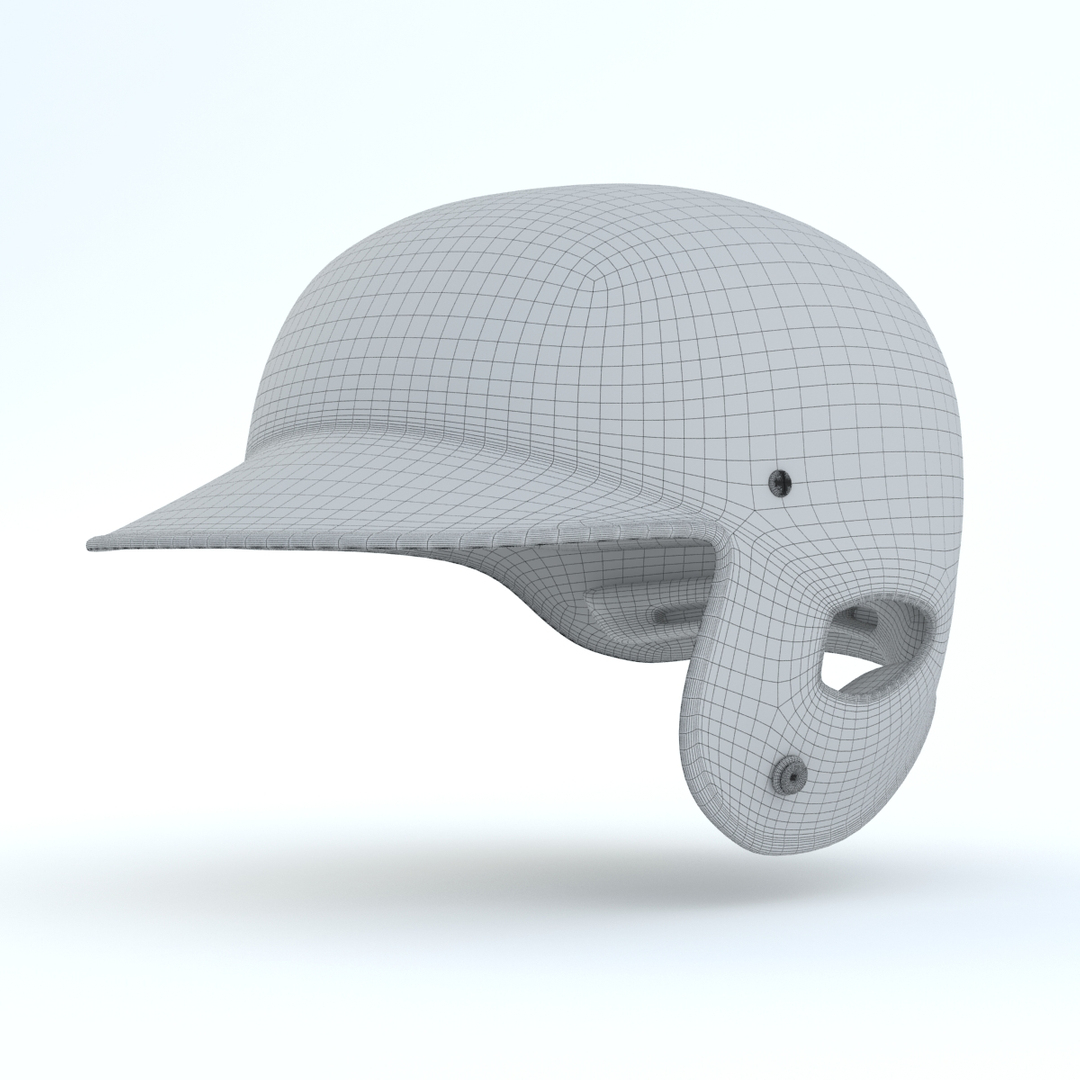 3D Generic Helmet Baseball - - TurboSquid 1161729