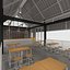 3D Cafe Modern 7 model