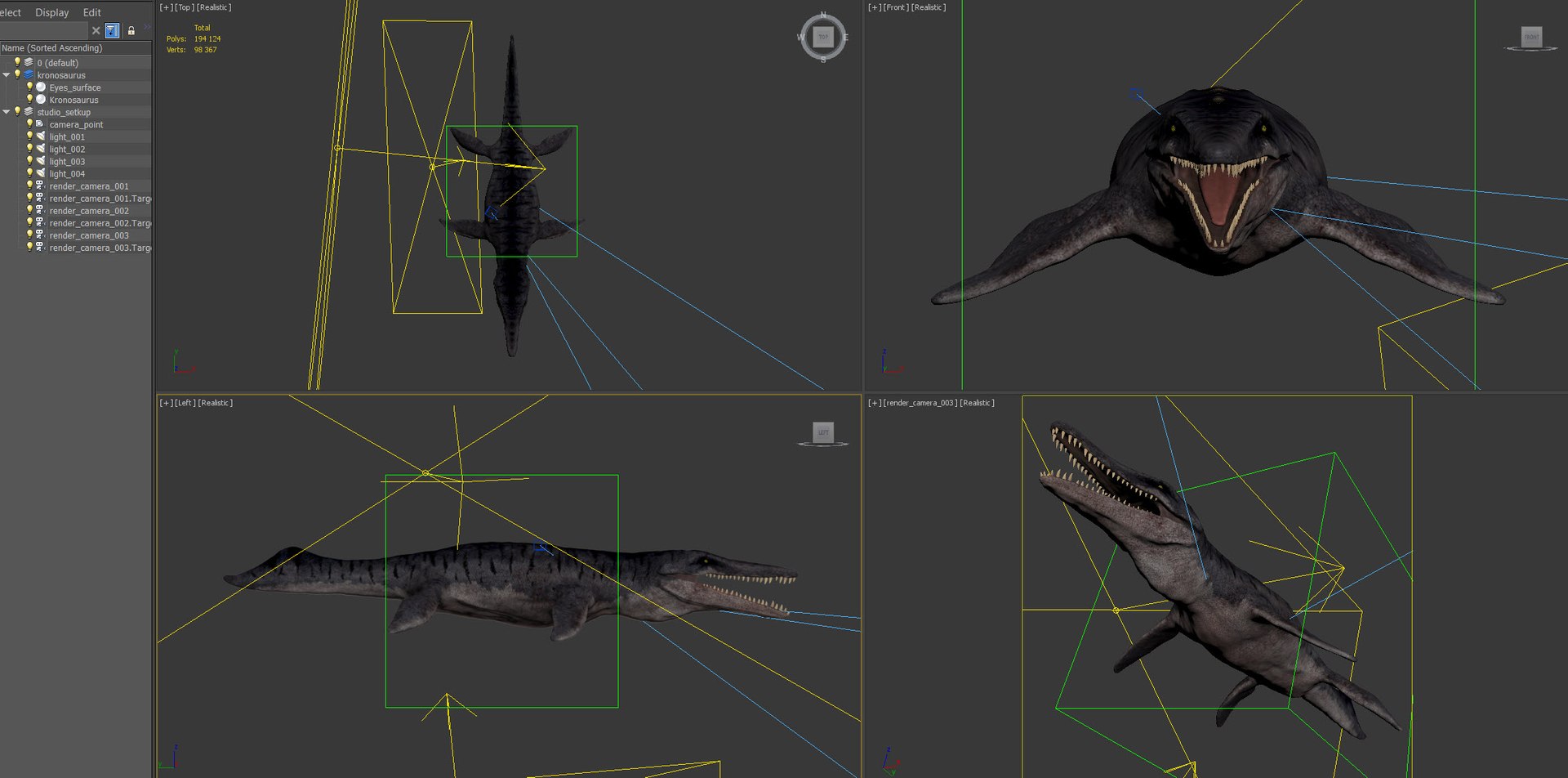 Kronosaurus Kronos 3D - TurboSquid 1661983