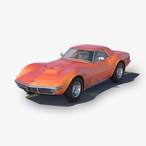 Chevrolet Corvette C3 1970 3D model