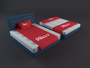 two beds