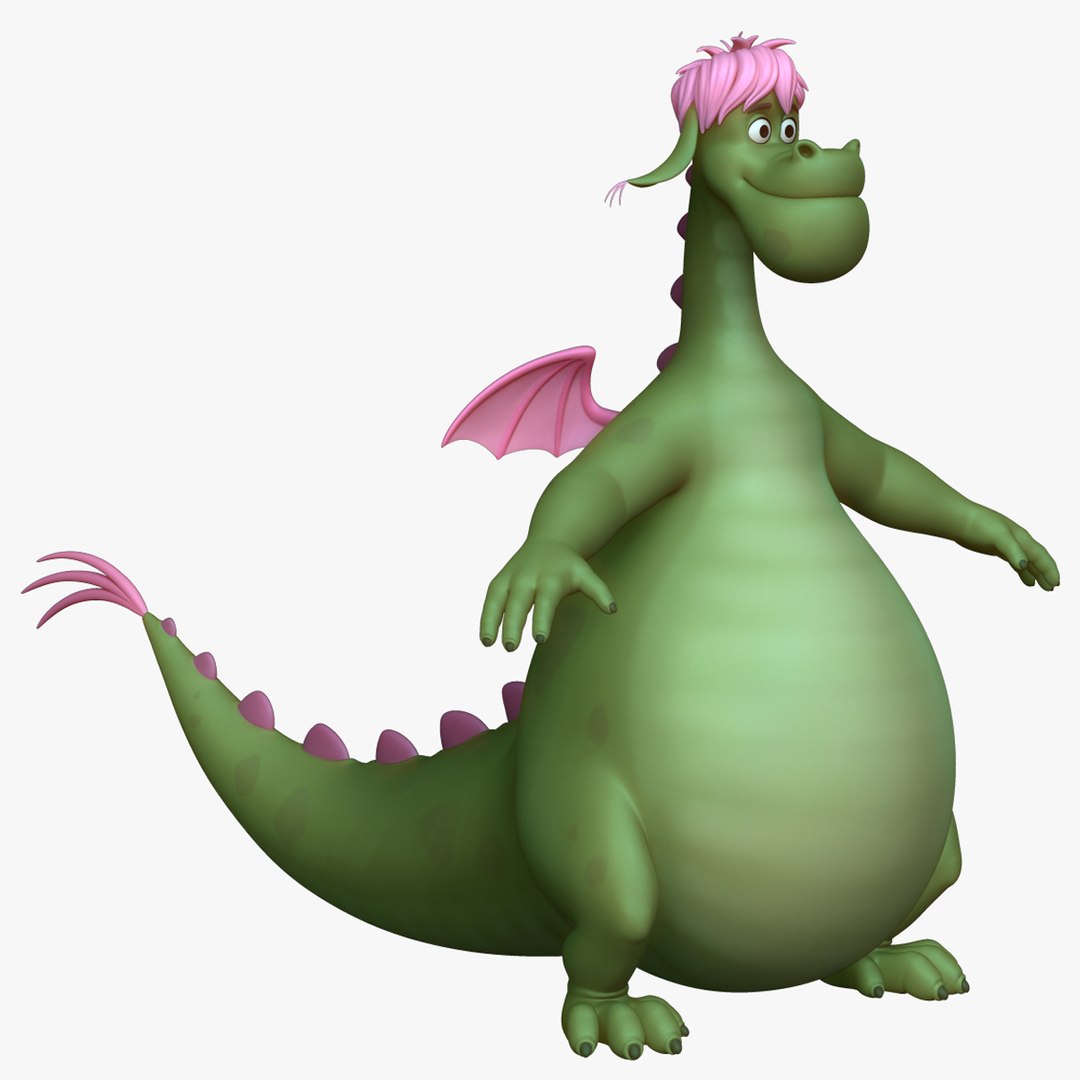 3D Elliott The Dragon TurboSquid 2068809