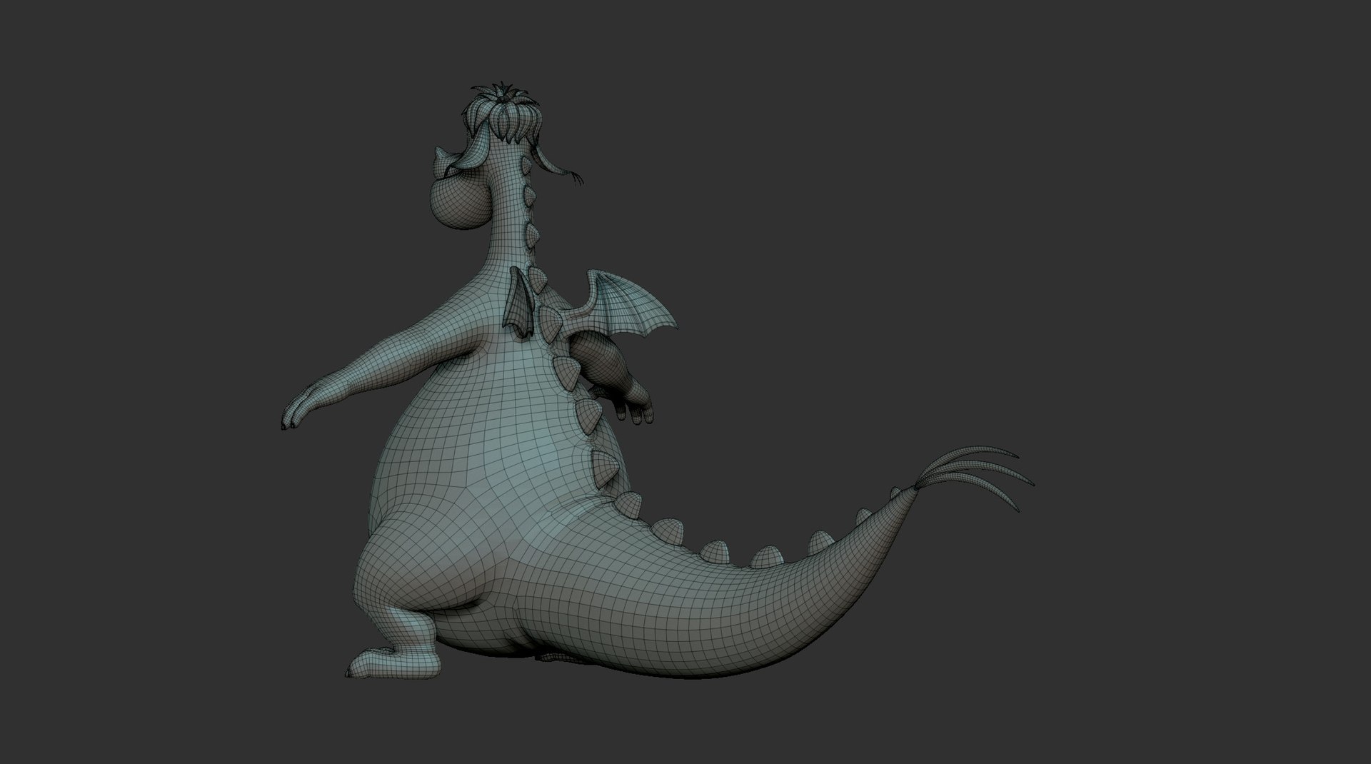 3D Elliott The Dragon - TurboSquid 2068809