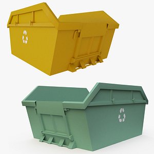Skip Dumpster 3D model