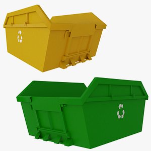 Skip Dumpster 3D model