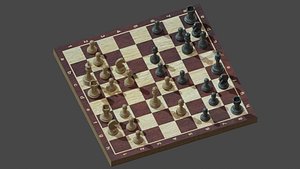 3D model chess