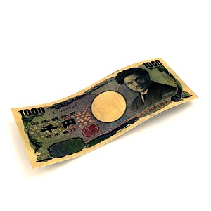 Banknote 1000 Yenes Front