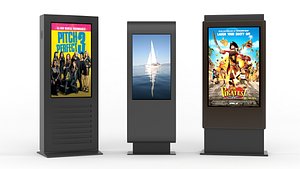 3D model Digital Kiosk Collection