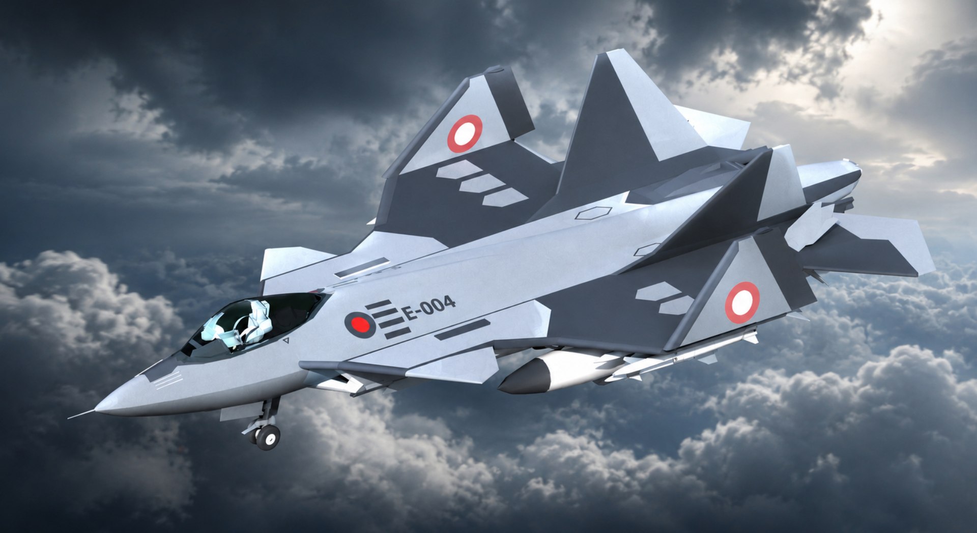 3D Advanced 5th-Generation Stealth Fighter  Multi-Role Strike Aircraft Game-Ready model https://p.turbosquid.com/ts-thumb/Rf/wtpPlv/VG/untitledproject20260730t173633.222/jpg/1785420127/1920x1080/fit_q87/b9f3fac5ac5c59516e01f3357ce71d17527ac8fd/untitledproject20260730t173633.222.jpg