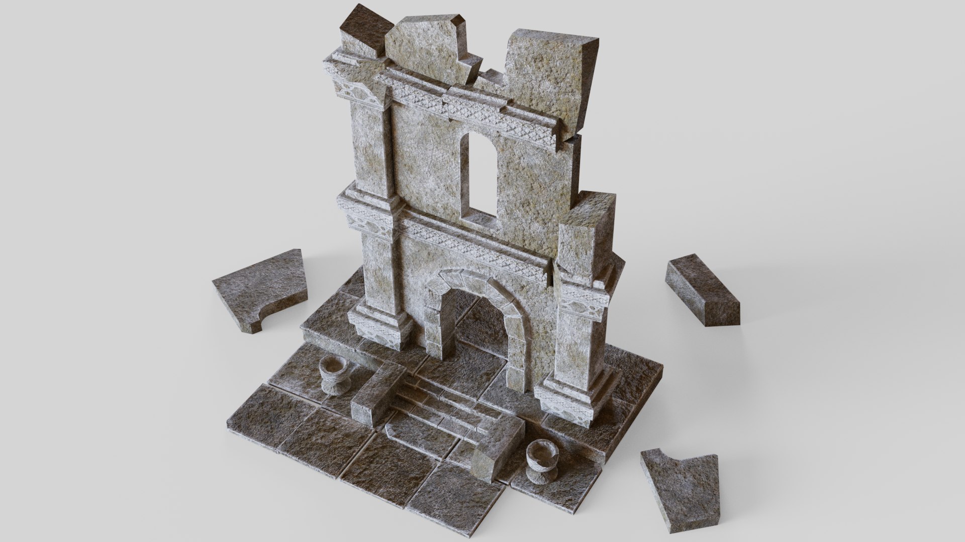 Modular Ancient Ruins 3D model - TurboSquid 1747778