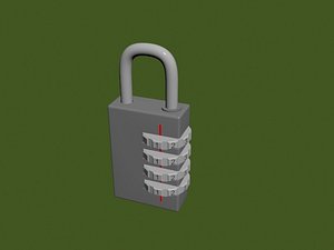 muster lock 3D model