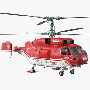 3D卡莫夫KA-32消防直升机