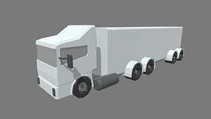 Low Poly Truck 05