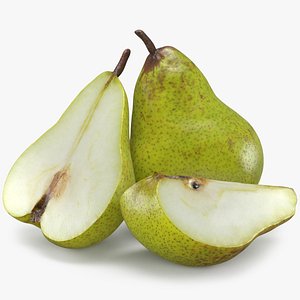 3D Pear Fruit