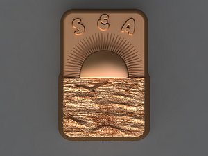 sea mold hand 3D model