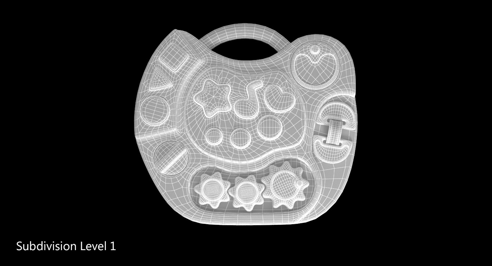 Interactive Children S Table 3D Model - TurboSquid 1294571