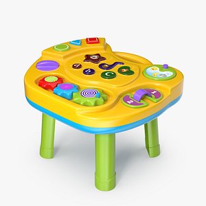 interactive children s table 3D model