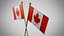 Bandeira de mesa do Canadá
