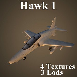 max hawk1 air low-poly
