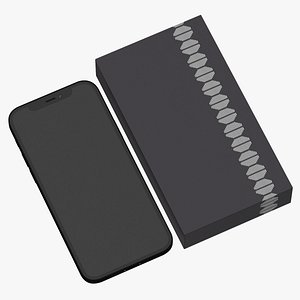 Cell Phone Type 01 Device and Box with Color Variations 3D model