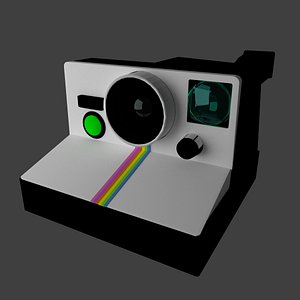 polaroid 1000 3d model