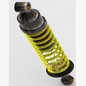3D shock absorber shock absorbing how do shocks work new shocks 3d printer review 3d printing model