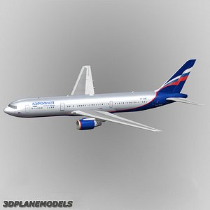 3d b767-300 aeroflot 767-300 767