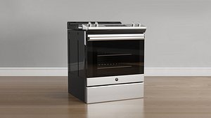 Electric Stove GE JS645SLSS 30 Slide In Electric Range with Power Boil model