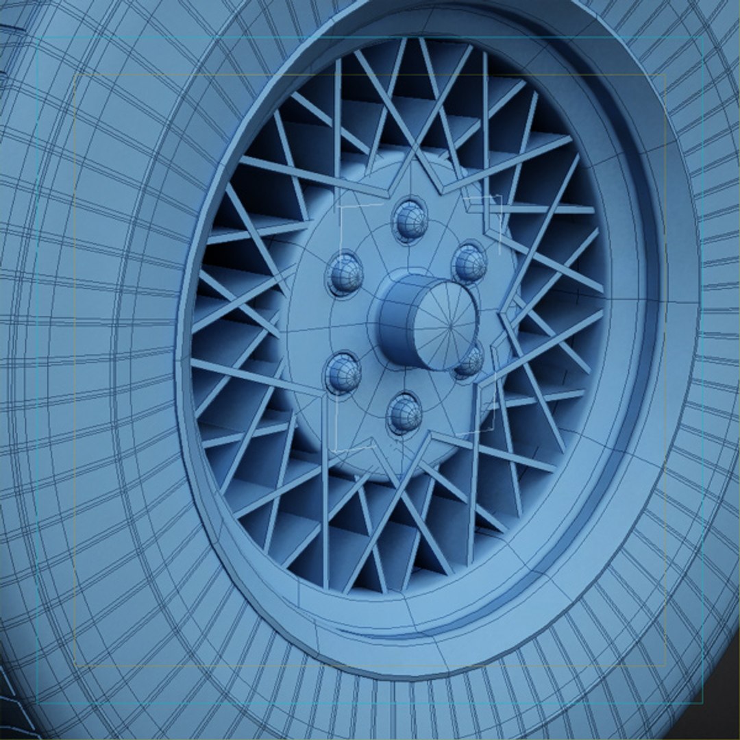 3d Alloy Wheel Model