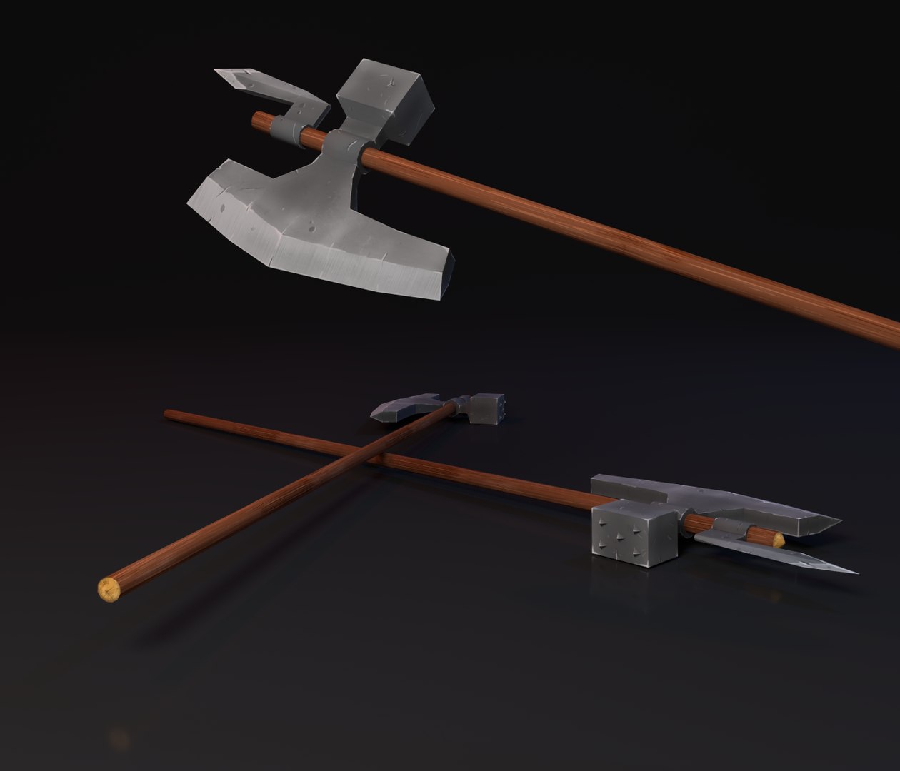 Obj Weapon Games Pole