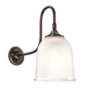 Petite Reeded Glass Sconce