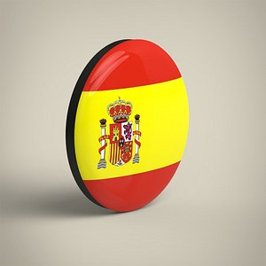 3D model Spain Badge