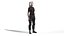 SWAT Female Officer Game Ready Character