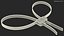 Double Flex Zip Tie Restraints Handcuff