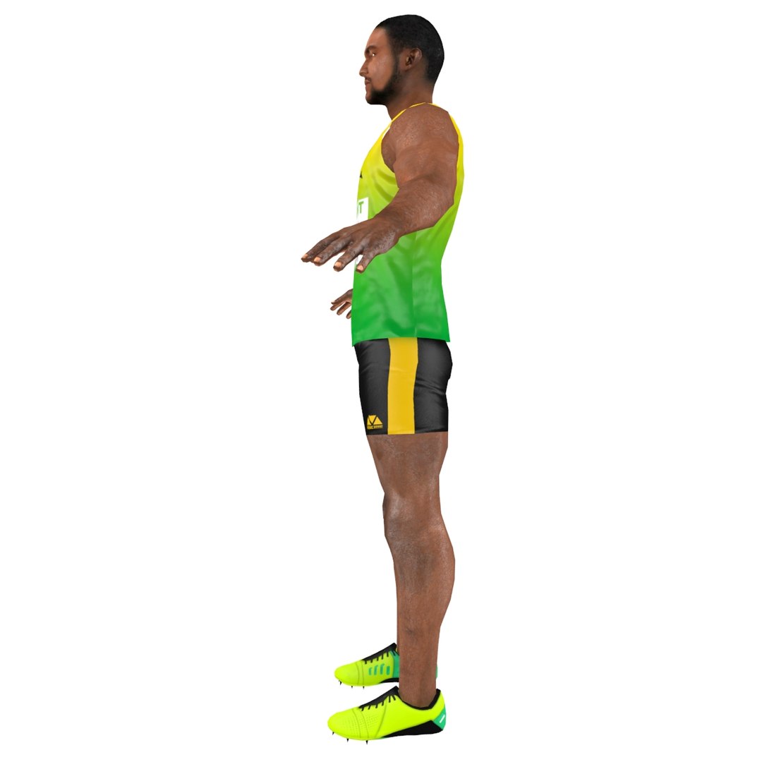 Rigged Sprinter Model - TurboSquid 1323374