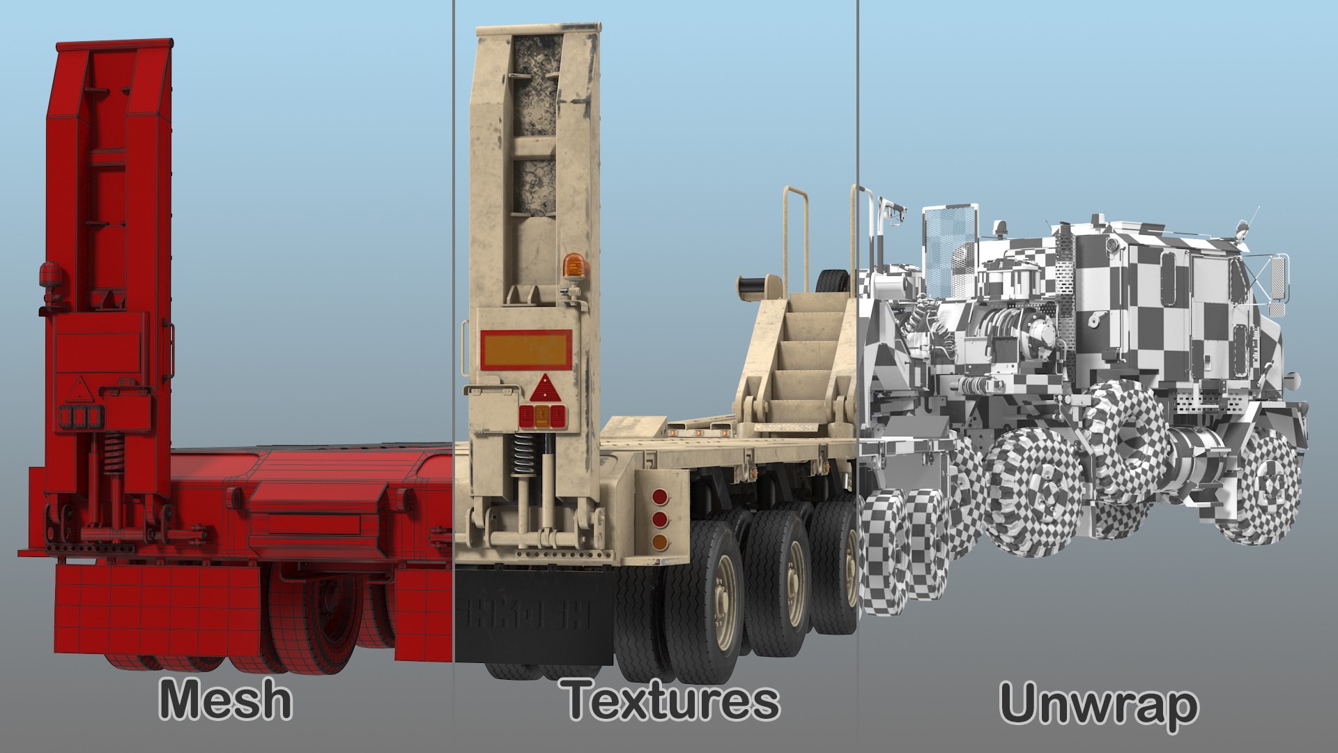 oshkosh m1070 truck tractor 3D https://p.turbosquid.com/ts-thumb/Rh/29d22B/ohN6hsC3/oshkoshm1070trucktractorwithm1000hetsemitrailerdesertdirtyriggedc4dmodel013/jpg/1566712628/1920x1080/fit_q87/451387320588f87655fc1b88f6c823fde0ed8ed3/oshkoshm1070trucktractorwithm1000hetsemitrailerdesertdirtyriggedc4dmodel013.jpg