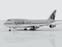 Boeing 747 Qatar