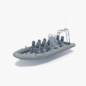 rigid rhib boat model