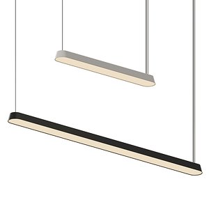 Linear Pendant Lamp 3D model