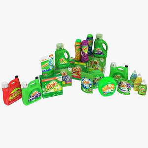 Gain Detergent 20 in 1 3D model