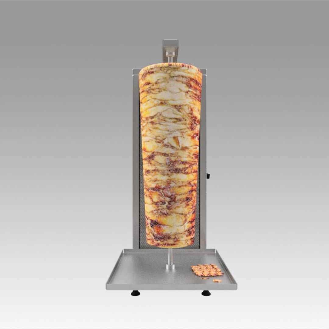 Modello 3D Macchina per doner kebab - TurboSquid 1345278