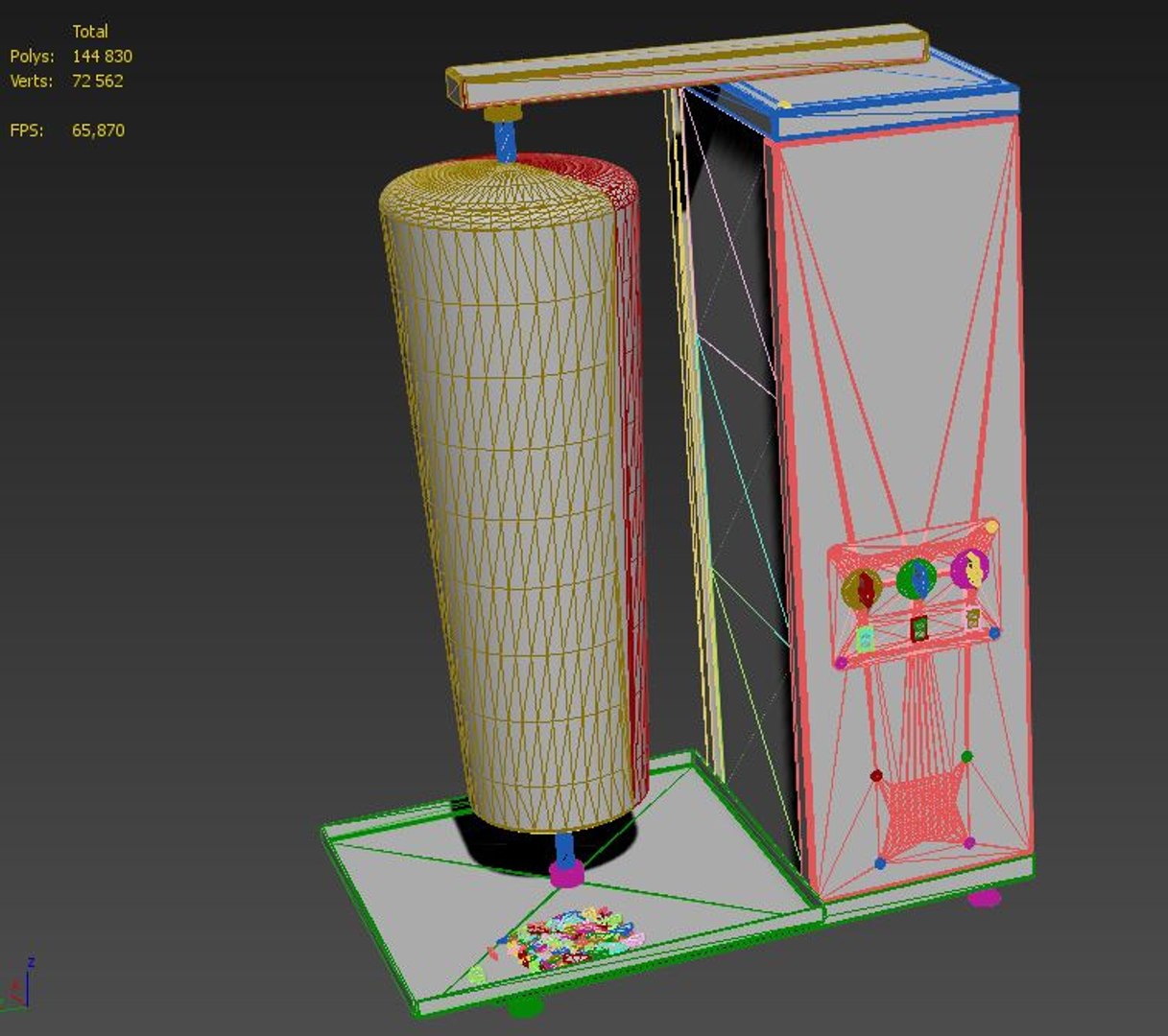 Modello 3D Macchina per doner kebab - TurboSquid 1345278