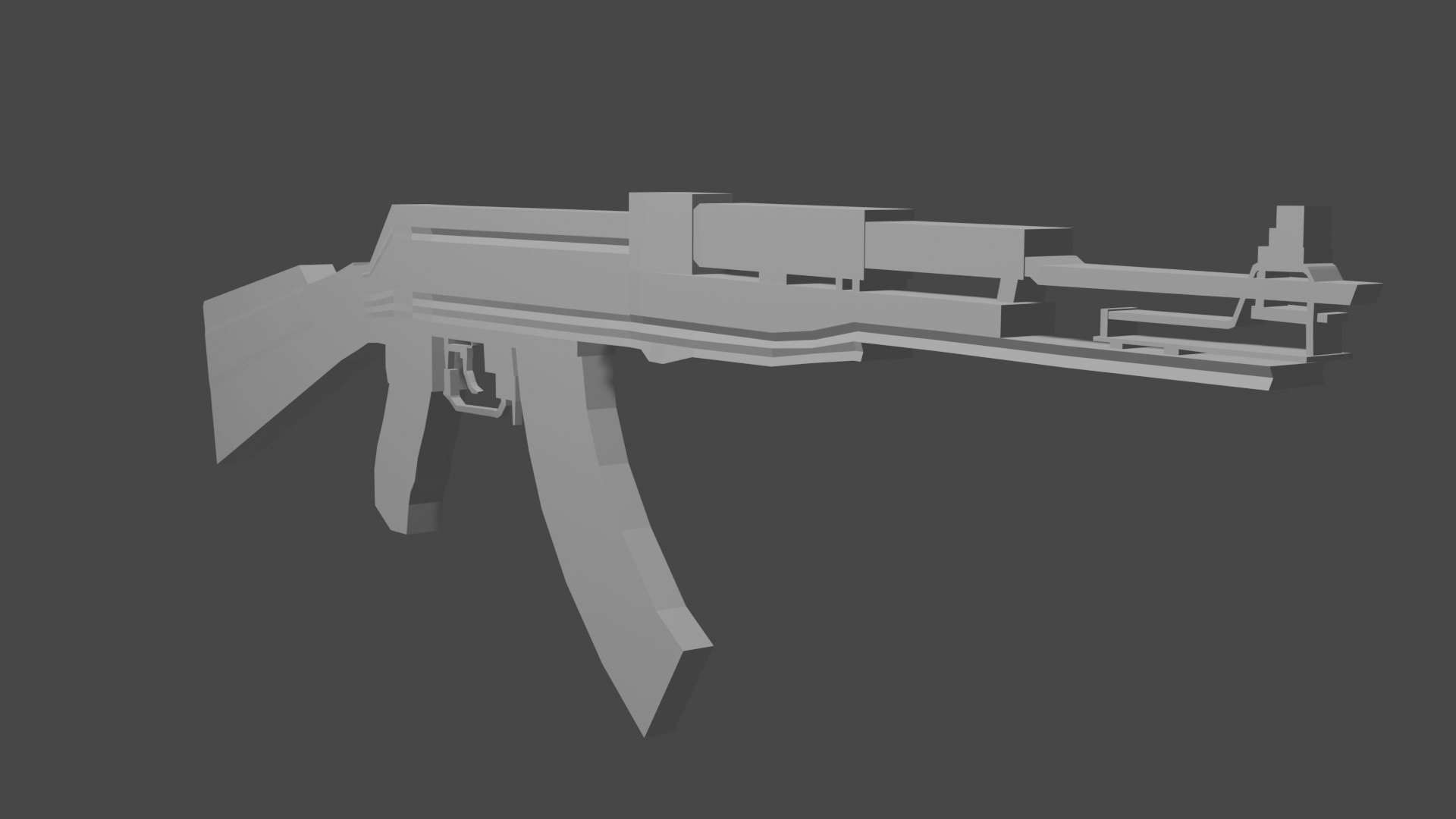 3D Ak47 Model - TurboSquid 1637454