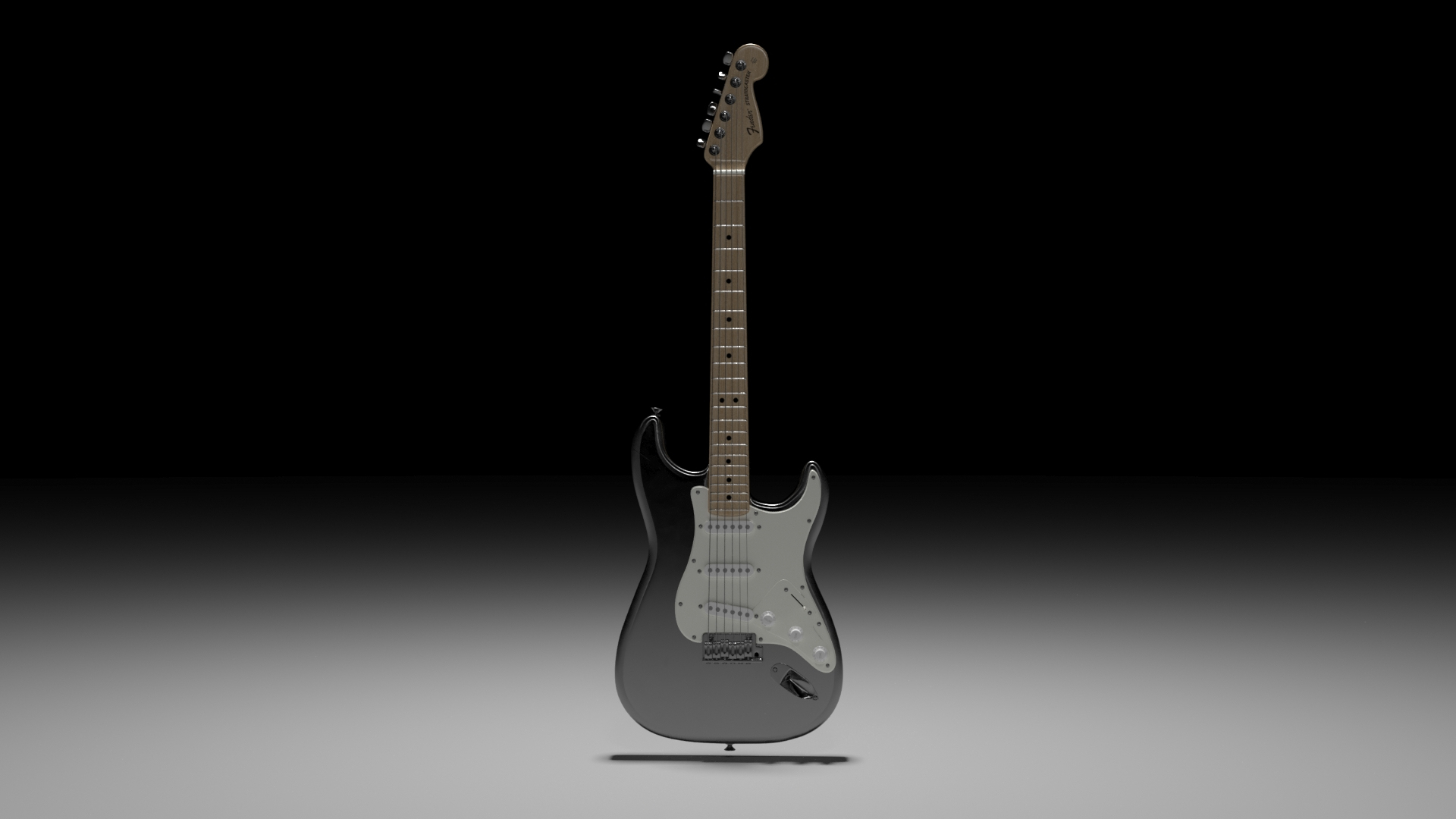 3D Electro Guitar Fender Stratocaster - TurboSquid 1828592