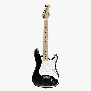 3D Electro Guitar Fender Stratocaster