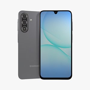 3D model Samsung Galaxy A17 Gray