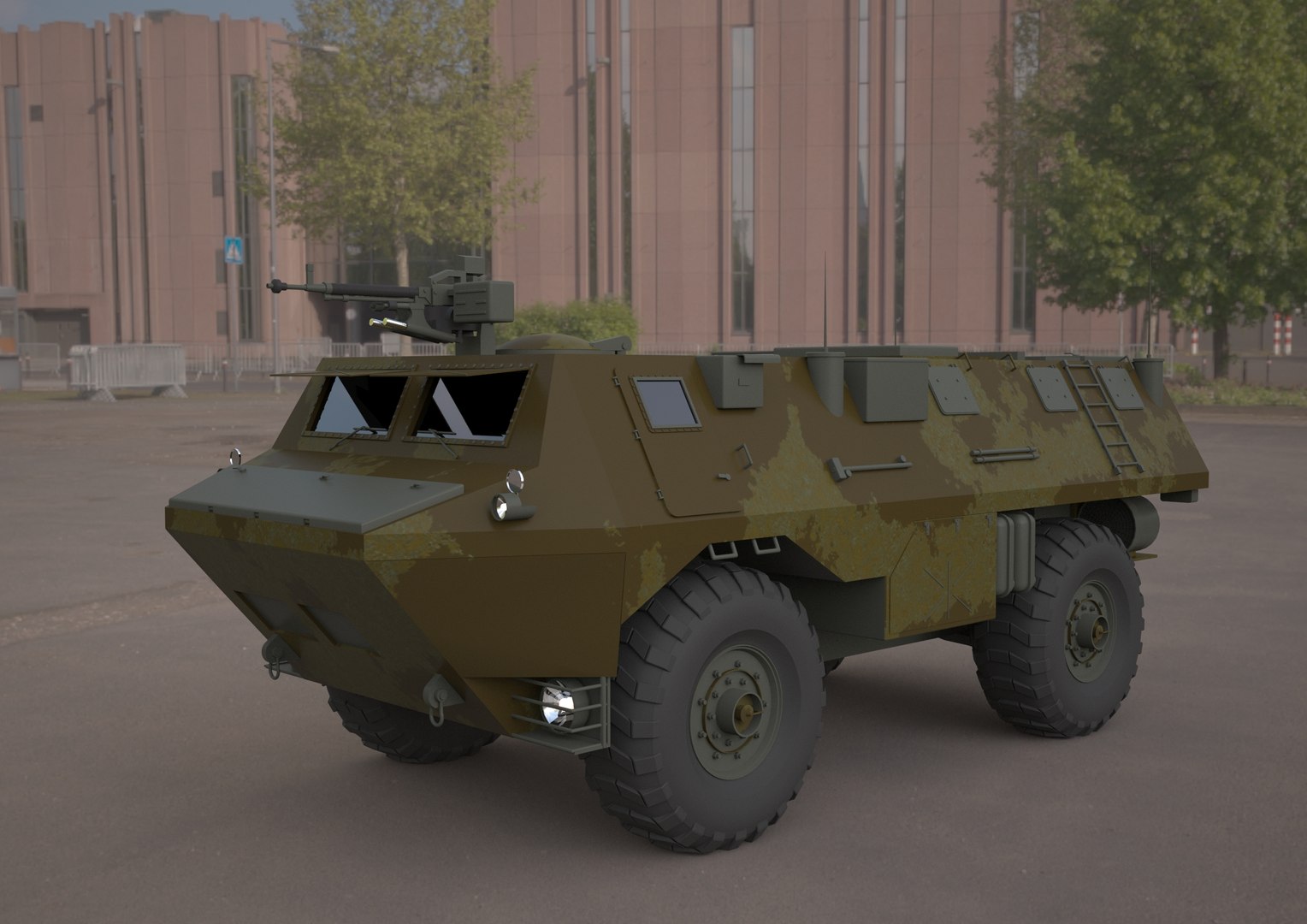 VAB VTT 4X4 Military Vehicle 3d Model 3D Model TurboSquid 2070116