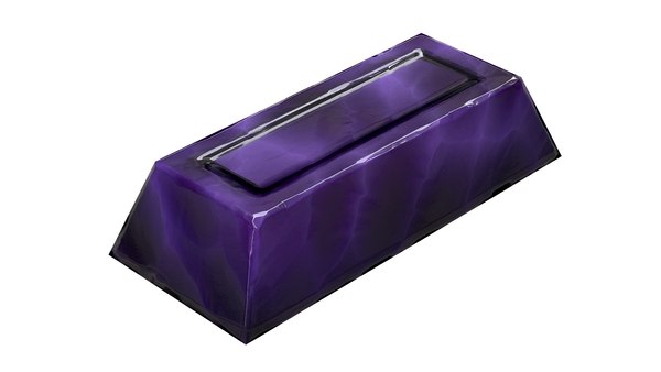 3D Obsidian Ingot