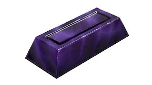 Obsidian Ingot Bar Industrial Craft Forge Fantasy Resource