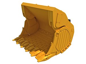 3D excavator bucket
